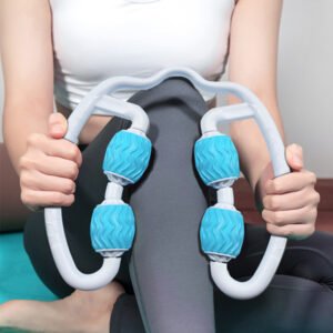 360° Leg Massage Roller Ring – Thigh & Calf Muscle Recovery Tool