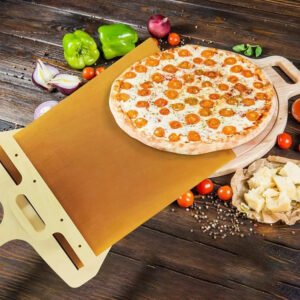Kitchen Gadgets Sliding Shovel & Cutting Board – Non-Stick, Easy Transfer & Serve Tool”
