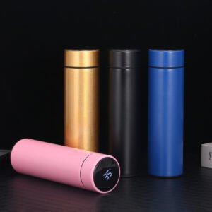 500ml Smart Temperature Display Water Bottle | Stainless Steel Vacuum Flask for Hot & Cold Drinks
