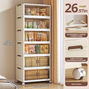 Foldable Storage Cabinet for Home & Office