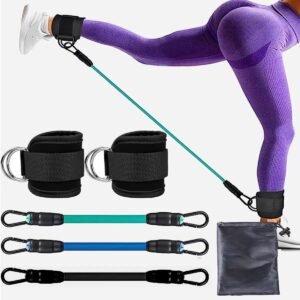 Ankle Strap Resistance Bands – Glute & Leg Training for Home Workouts