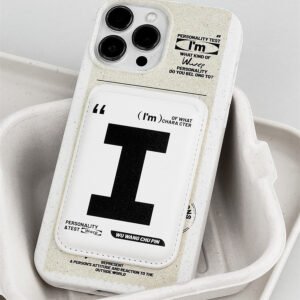 Eco Magnetic Phone Case with Personality (Introvert/Extrovert) Cards | Biodegradable, Shock-Resistant & Customizable