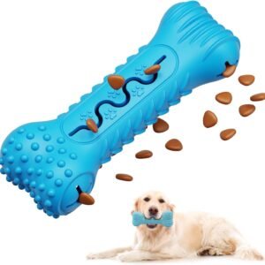 Durable Dog Chew Toy – Bone Shape for Aggressive Chewers, Cleans Teeth & Massages Gums